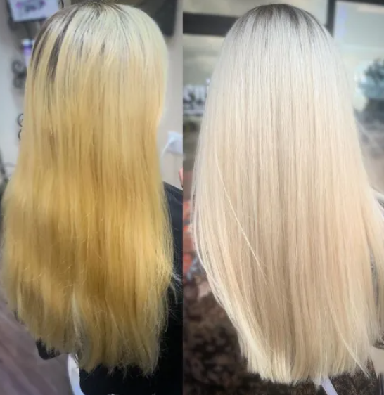 How to Fix Yellow-Toned Bleached Hair