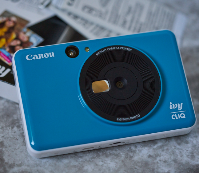The Fun and Compact Canon IVY CLIQ+ Instant Print Camera